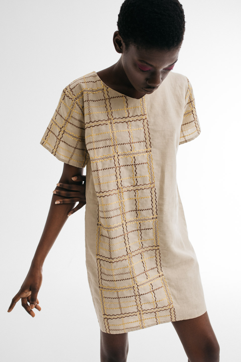 T- shirt linen dress