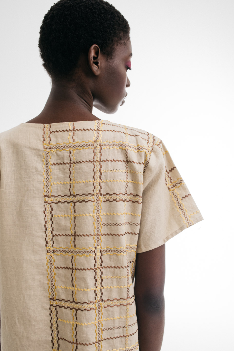 T- shirt linen dress