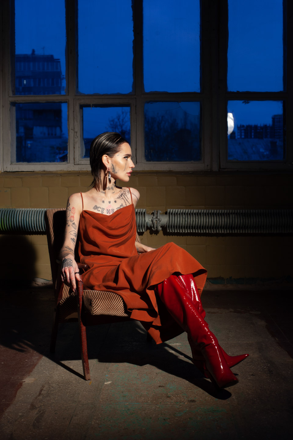 Maxi Slip DressCaramel 