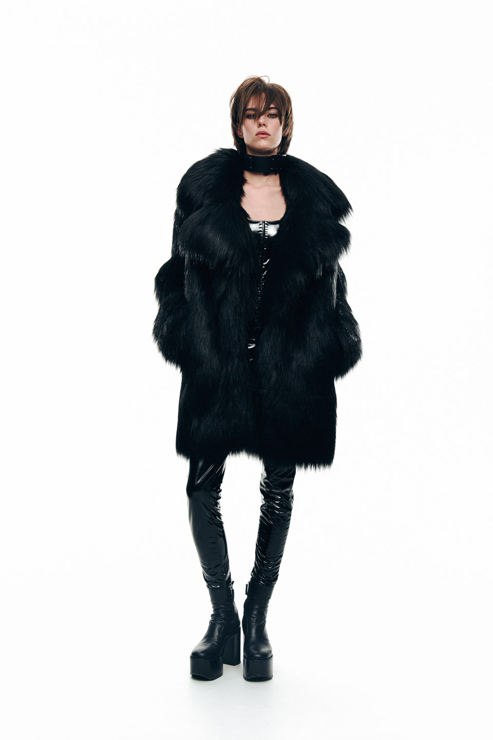 Faux Fur Coat
