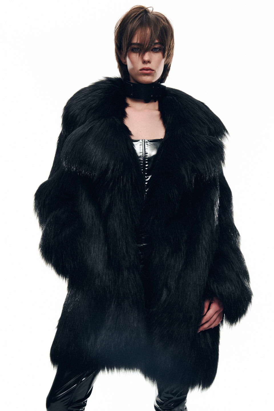 Faux Fur Coat