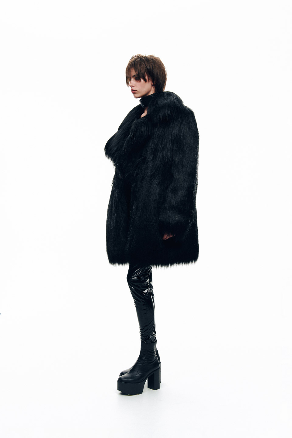 Faux Fur Coat