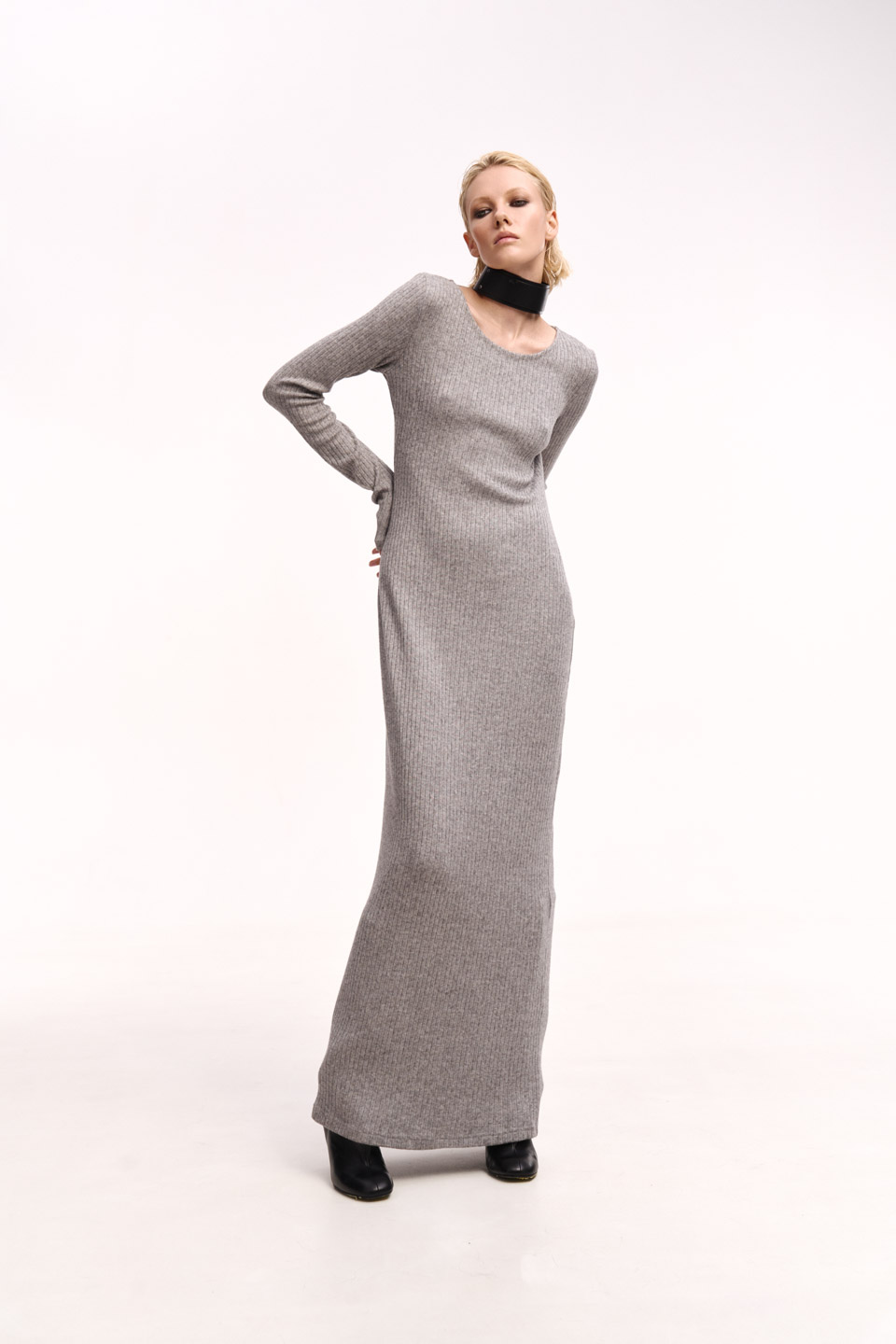 KNIT Grey Dress