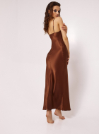 maxidress silk back