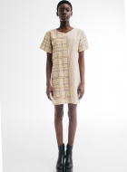 Loose - fitting linen dress