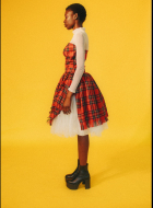 Dress in traditional Scottish style