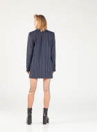 Strip Blazer Dress