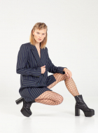 Striped Blazer Dress