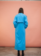 Trench Coat in freedom blue