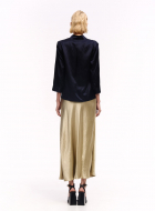Silk MIDI SKIRT 