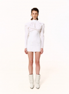 Mini CORSET dress white